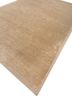 urban pause by kavi beige and brown bamboo silk hand knotted Rug - FoldShot