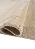 aakar by kavi ivory wool and silk hand knotted Rug - FoldShot aakar by kavi ivory wool and silk hand knotted Rug - FoldShot