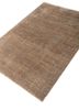 uvenuti beige and brown wool and silk hand knotted Rug - FoldShot uvenuti beige and brown wool and silk hand knotted Rug - FoldShot