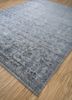 someplace in time grey and black wool and silk hand knotted Rug - FoldShot someplace in time grey and black wool and silk hand knotted Rug - FoldShot