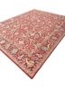 playing with tradition red and orange wool and silk hand knotted Rug - FoldShot playing with tradition red and orange wool and silk hand knotted Rug - FoldShot