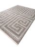 thyme beige and brown wool hand knotted Rug - FoldShot thyme beige and brown wool hand knotted Rug - FoldShot