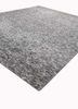 manifest grey and black wool hand knotted Rug - FoldShot manifest grey and black wool hand knotted Rug - FoldShot