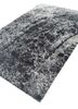 entropy ivory wool and viscose hand knotted Rug - FoldShot entropy ivory wool and viscose hand knotted Rug - FoldShot