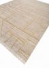 zuri beige and brown wool hand knotted Rug - FoldShot zuri beige and brown wool hand knotted Rug - FoldShot