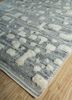 zuri grey and black wool and viscose hand knotted Rug - FoldShot zuri grey and black wool and viscose hand knotted Rug - FoldShot
