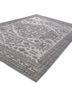manifest grey and black wool and viscose hand knotted Rug - FoldShot manifest grey and black wool and viscose hand knotted Rug - FoldShot