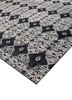 manifest grey and black wool and viscose hand knotted Rug - FoldShot manifest grey and black wool and viscose hand knotted Rug - FoldShot