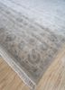 gulmarg ivory silk hand knotted Rug - FoldShot gulmarg ivory silk hand knotted Rug - FoldShot