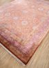gulmarg red and orange silk hand knotted Rug - FoldShot