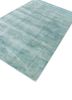 basis blue wool and viscose hand loom Rug - FoldShot