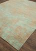 chaos theory by kavi green wool hand knotted Rug - FoldShot chaos theory by kavi green wool hand knotted Rug - FoldShot