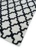 indusbar grey and black wool flat weaves Rug - FoldShot indusbar grey and black wool flat weaves Rug - FoldShot