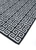 alhambra grey and black wool flat weaves Rug - FoldShot alhambra grey and black wool flat weaves Rug - FoldShot