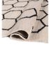 indusbar grey and black wool flat weaves Rug - FoldShot