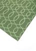 indusbar green wool flat weaves Rug - FoldShot indusbar green wool flat weaves Rug - FoldShot