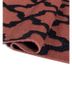 indusbar red and orange wool flat weaves Rug - FoldShot indusbar red and orange wool flat weaves Rug - FoldShot