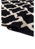 indusbar grey and black wool flat weaves Rug - FoldShot indusbar grey and black wool flat weaves Rug - FoldShot