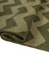 indusbar green wool flat weaves Rug - FoldShot indusbar green wool flat weaves Rug - FoldShot