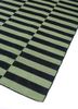 alhambra green wool flat weaves Rug - FoldShot