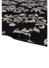 indusbar grey and black wool flat weaves Rug - FoldShot indusbar grey and black wool flat weaves Rug - FoldShot
