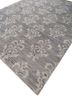 indusbar grey and black wool flat weaves Rug - FoldShot indusbar grey and black wool flat weaves Rug - FoldShot