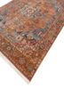 someplace in time red and orange afghan wool hand knotted Rug - FoldShot someplace in time red and orange afghan wool hand knotted Rug - FoldShot