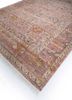 someplace in time pink and purple afghan wool hand knotted Rug - FoldShot someplace in time pink and purple afghan wool hand knotted Rug - FoldShot