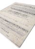 viscaya blue afghan wool hand knotted Rug - FoldShot viscaya blue afghan wool hand knotted Rug - FoldShot