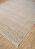 someplace in time beige and brown afghan wool hand knotted Rug - FoldShot someplace in time beige and brown afghan wool hand knotted Rug - FoldShot
