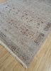 viscaya pink and purple afghan wool hand knotted Rug - FoldShot