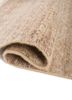 erbe beige and brown afghan wool hand knotted Rug - FoldShot