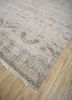 viscaya beige and brown afghan wool hand knotted Rug - FoldShot viscaya beige and brown afghan wool hand knotted Rug - FoldShot