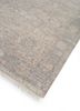 someplace in time ivory afghan wool hand knotted Rug - FoldShot