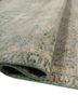 someplace in time green afghan wool hand knotted Rug - FoldShot someplace in time green afghan wool hand knotted Rug - FoldShot