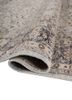 someplace in time blue afghan wool hand knotted Rug - FoldShot someplace in time blue afghan wool hand knotted Rug - FoldShot