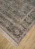 viscaya beige and brown afghan wool hand knotted Rug - FoldShot viscaya beige and brown afghan wool hand knotted Rug - FoldShot