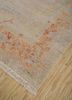 far east ivory afghan wool hand knotted Rug - FoldShot far east ivory afghan wool hand knotted Rug - FoldShot