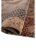 tattvam blue wool and silk hand knotted Rug - FoldShot tattvam blue wool and silk hand knotted Rug - FoldShot