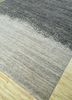 hidden by kavi grey and black wool hand knotted Rug - FoldShot hidden by kavi grey and black wool hand knotted Rug - FoldShot
