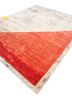 aakar by kavi ivory wool and silk hand knotted Rug - FoldShot aakar by kavi ivory wool and silk hand knotted Rug - FoldShot