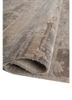 aprezo beige and brown wool and silk hand knotted Rug - FoldShot