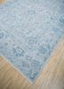 erbe blue wool hand knotted Rug - FoldShot