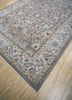 erbe grey and black wool hand knotted Rug - FoldShot