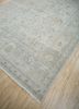 erbe grey and black wool hand knotted Rug - FoldShot