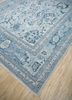 erbe blue wool hand knotted Rug - FoldShot