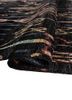 aprezo grey and black wool hand knotted Rug - FoldShot aprezo grey and black wool hand knotted Rug - FoldShot