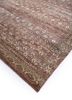 viscaya beige and brown afghan wool hand knotted Rug - FoldShot viscaya beige and brown afghan wool hand knotted Rug - FoldShot