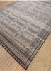 viscaya beige and brown afghan wool hand knotted Rug - FoldShot