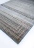 viscaya blue afghan wool hand knotted Rug - FoldShot viscaya blue afghan wool hand knotted Rug - FoldShot